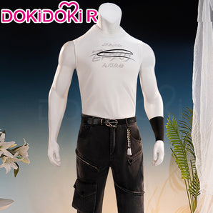 【In Stock】【Size S-2XL】DokiDoki-R Game Love and Deepspace Cosplay Caleb Sleeveless Short-sleeve Casual Wear