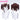 【Ready For Ship】DokiDoki Anime DDD Cosplay Wig Women Brown Short Twintails Maid  Hair