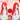 【Ready For Ship】DokiDoki Game Honkai: Star Rail Cosplay Argenti Wig Long Curly Red Hair / Earring / Cross