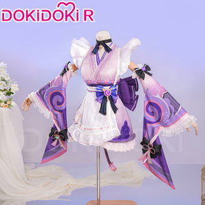 【Size XS-2XL】DokiDoki-R Game Genshin Impact Cosplay Yumemizuki Mizuki Costume Inazuma