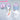 【Normal Ver Ready For Ship】DokiDoki Anime Cosplay Wig Short Straight Purple Pink Blue Green Red Gradient Hair