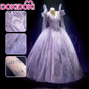 【Ready For Ship】【Size S-3XL】DokiDoki Movie Season 2 Cosplay Costume Blue Gorgeous Dress Halloween