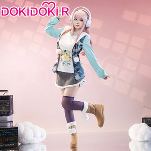 【BFCM New Arrivals】【Size S-3XL】DokiDoki-R Anime Super Sonico Cosplay Sonico Costume