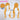 【Ready For Ship】DokiDoki Anime Cosaply Wig Long Straight Orange Hair Pre Braided Twin Tails HEROINESSS