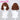 【Ready For Ship】DokiDoki Game Anime Sound! Euphonium Cosplay Oumae Kumiko Wig Short Curly Brown Hair