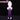【Ready For Ship】DokiDoki Game Honkai Impact 3 Cosplay Herrscher Of Finality Kiana Kaslana Cosplay Wig/ Earring  Long Straight Silver/Purple Gradient Hair Ear Clip