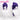 【Ready For Ship】DokiDoki Game Prooject Sekaai Colorful Staage! Cosplay Asahinaa Mafuyuu Wig Long Curly Purple