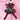 DokiDoki-R Game Cosplay Costume Heart of Hope Magical Girl Pink Black