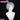 DokiDoki Anime Cosplay White/ Grey Wig/ Glasses/ White False Eyelash Short Grey