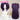 【Ready For Ship】DokiDoki Game Anime Clannad Cosplay Ichinose Kotomi Wig Long Purple Twintail