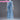【In Stock】【Size S-2XL】DokiDoki-N Movie Cosplay Blue Sleeveless Costume Long Formal Dress