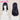 Dokidoki Anime Cosplay Wig Long Straight Black Hair