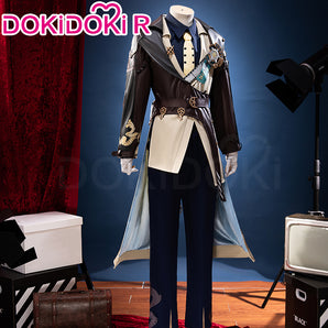 【Size S-3XL】DokiDoki-R Game Honkai: Star Rail Cosplay Mr. Reca Costume/ Wig