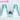 【Ready For Ship】DokiDoki Cosplay Long Straight Blue/Green Wig/ Tattoo
