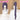 【Ready For Ship】DokiDoki Anime Shugo Chara Cosplay Fujisaki Nadeshiko Wig Long Straight Purple Hair