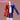 【In Stock】【Size S-2XL】DokiDoki-N Anime Cosplay Clown Costume Red Blue Suit
