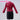 【In Stock】【Size S-2XL】DokiDoki-N Game Cosplay Red Leather Jacket Black Dress Costume Halloween