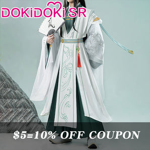 【POLL】$5 Deposit =10% OFF Coupon DokiDoki-SR Anime Heaven Official's Blessing Cosplay Shi Qingxuan Tian Guan Ci Fu TGCF Costume Male TGCF