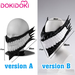 【Ver. A In Stock】DokiDoki Manga Anime Dandadan Cosplay Ken Takakura Prop Mask / Kintama Golden Ball DAN DA DAN Okarun