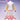 【In Stock】【Size S-2XL】DokiDoki-N Anime Cosplay White Costume Yellow Long-Sleeved Dress Red Hat