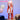 【Normal Ver Ready For Ship】DokiDoki Game Arknights Cosplay Haruka Wig Long Curly Light Pink Orange Gradient Hair
