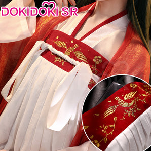 DokiDoki-SR Anime The Apothecary Diaries Cosplay Maomao Costume Mao Mao Red Date Dress