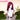 【Ready For Ship】DokiDoki Game Genshin Impact Chasca Cosplay Wig  Long Straight Red Hair Natlan