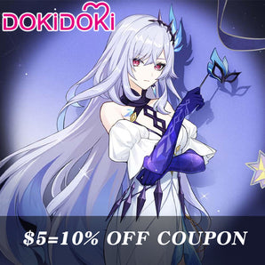 【Poll】$5 Deposit = 10% off Coupon  DokiDoki Game Genshin Impact x FES Cosplay Skirk Costume Song of the Welkin Moon  Nod Krai