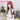 【Ready For Ship】DokiDoki Anime Paradox Live THE ANIMATION Cosplay Anne Faulkner Wig Long Curly Red Blue  Hair
