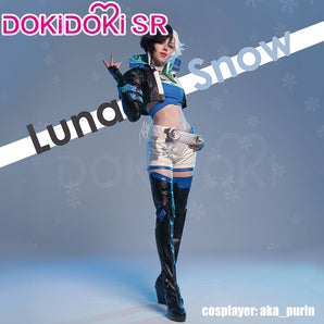 【Partial Ready For Ship】【Size S-3XL】Dokidoki-SR Game Cosplay Costume / Shoes Woman Snow