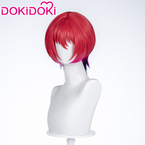 DokiDoki Anime Cosplay Wig Red Short Hair