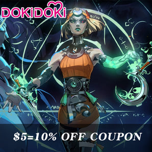 【Poll】$5 Deposit = 10% off Coupon DokiDoki Game Cosplay Orange Battle Dress Costume
