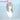 【Ready For Ship】DokiDoki Anime Girls Band Cry Cosplay Momoka Kawaragi Wig Long Straight Grey Hair