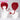 【Ready For Ship】DokiDoki Anime Ranma Nibun-no-Ichi Cosplay Ranma Wig Red Ranma1/2
