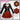 【Size S-2XL】DokiDoki-R Anime Cosplay Black Red Dress Female Uniform Suit JK