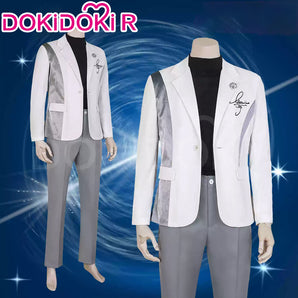 【Ready For Ship】【Last Batch】DokiDoki-R Game Love and Deepspace Cosplay Xavier Silver Lining Costume Daily Outfit