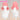 【Ready For Ship】DokiDoki Manga Cosplay Wig Short Straight Peachy Pink Hair Two Buns