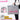 DokiDoki Gold / Silver / Black Dustproof Storage Bag Cosplay / Costume Accessory