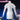 【In Stock】DokiDoki-R Music Project Cosplay Costume White Dress Cafe Collaboration Fading Youth