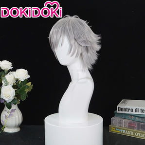 【Ready For Ship】DokiDoki Anime Cosplay Wig Short Silver Hair