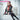 【Size XS-XL】DokiDoki-R Cosplay Costume Black Red Battle Suit