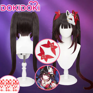 【US LOCAL SHIPPING 】DokiDoki Game Honkai: Star Rail Cosplay Hanabi Wig