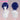 【Ready For Ship】DokiDoki Game Cosplay Wig Short Straight Purple Hair