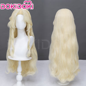 【Ready For Ship】DokiDoki Anime Cosplay Women Vermmouth Wig Long Curly Blond Hair