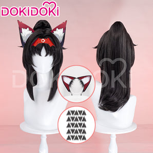 【US LOCAL SHIPPING 】DokiDoki Game Zenless Zone Zero Cosplay Nekomiya Mana Wig