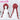 【Ready For Ship】DokiDoki Anime Cosplay Wig Long Red Hair