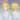 DokiDoki Anime TouHou Project Cosplay Flandre Scarlet Wig Light Yellow Short Hair