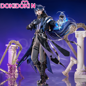 【Partially Ready For Ship】【Size S-3XL】DokiDoki-N Game Genshin Impact Cosplay Flins Costume Song of the Welkin Moon Kyryll Chudomirovich Flins Nod Krai Halloween