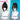 【Ready For Ship】DokiDoki Game Zenless Zone Zero Cosplay Zhu Yuan Wig Long Straight Black Orange Highlight Hair Ponytail Zhuyuan