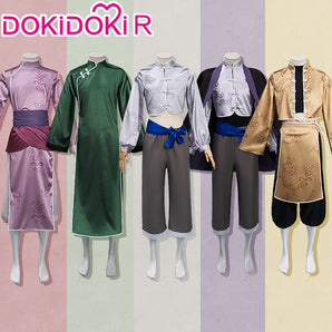 【In Stock】【Size S-3XL】DokiDoki-R Anime  Cosplay Kong-Fu Costume